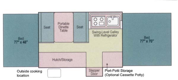 2005 Fleetwood Colonial floorplan